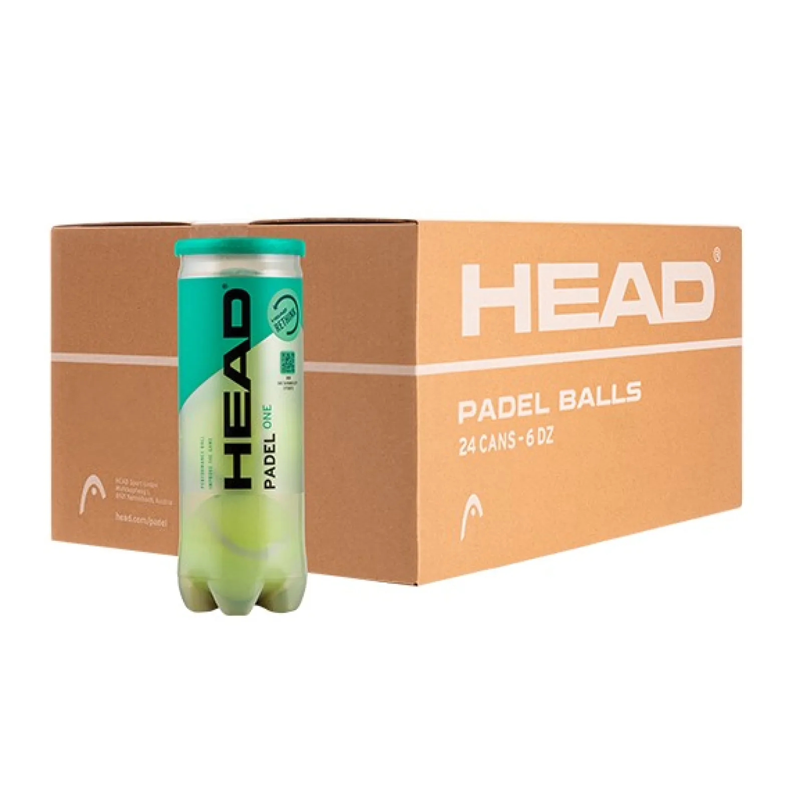 Box Palline Head Padel One (24 X 3)