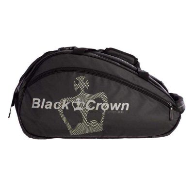 Porta Racchette Black Crown Wonder Pro 2.0 Nero