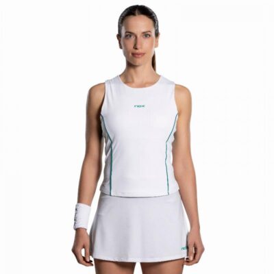 Maglietta Nox Pro Bianco Verde Ivy Donna