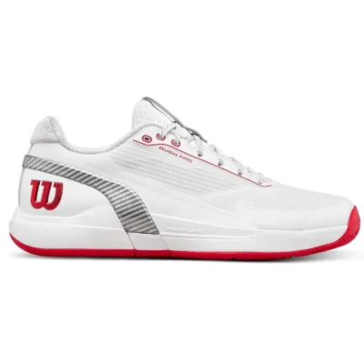 Scarpe Wilson Rush Pro 5 CTC Bianco Rosso