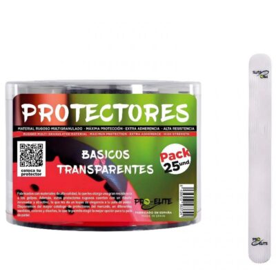 25 Protettori Pro Elite Trasparenti