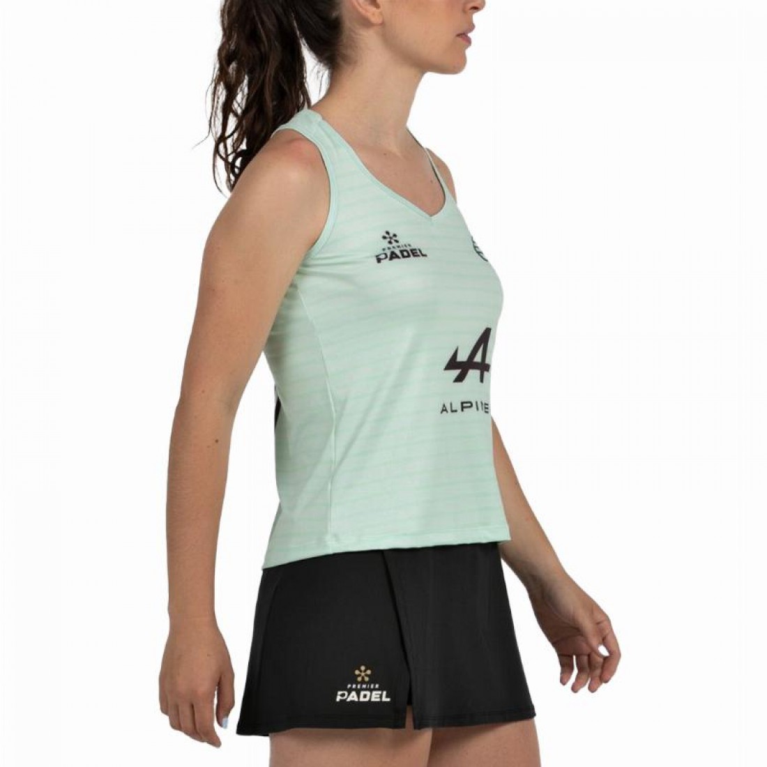 Canotta Bullpadel Claudia Fernandez Premier Padel Adies Verde - immagine 4