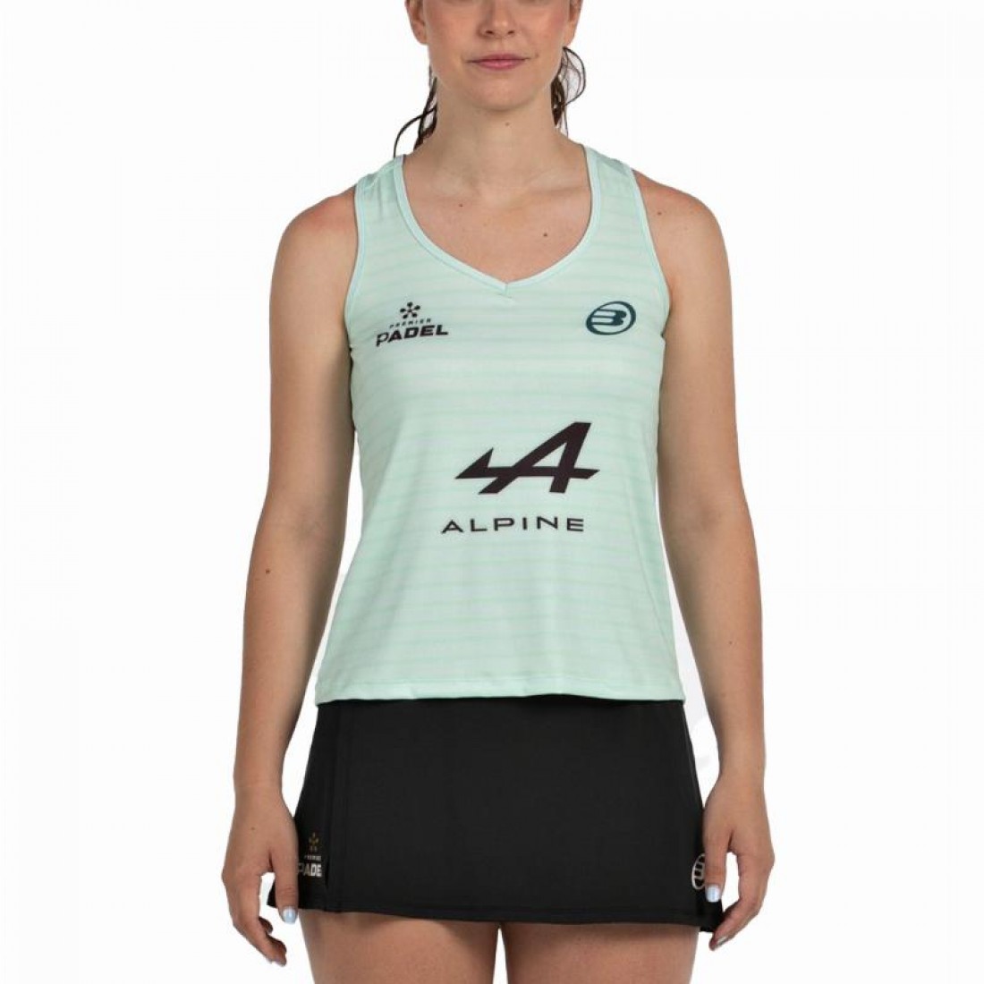 Canotta Bullpadel Claudia Fernandez Premier Padel Adies Verde