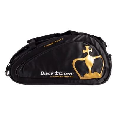 Porta Racchette Black Crown Ultimate Pro 2.0 Dorato