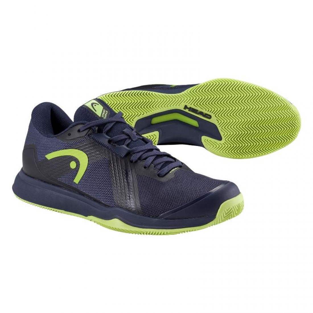 Scarpe Head Sprint Team 4.0 Clay Blu Lime - immagine 4