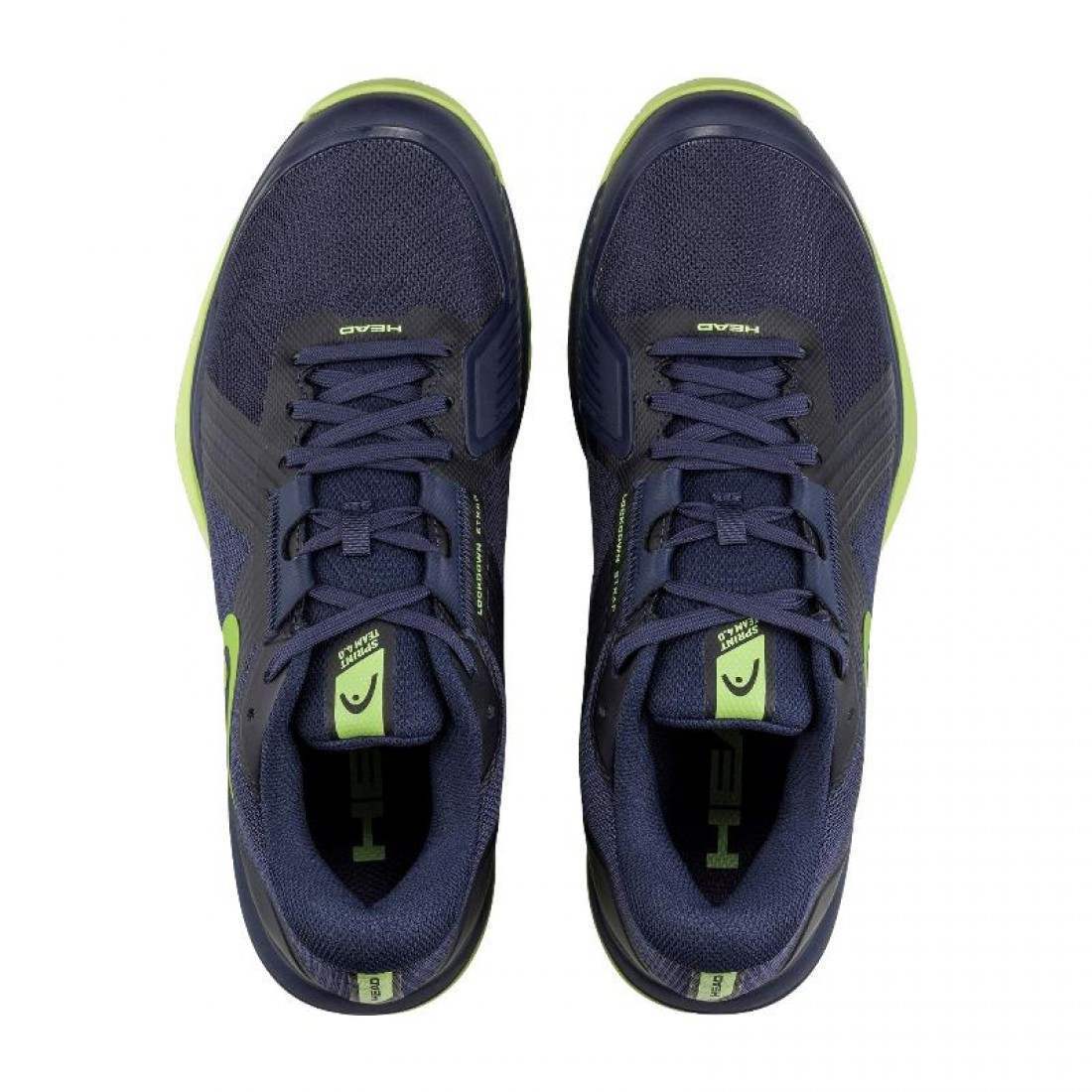 Scarpe Head Sprint Team 4.0 Clay Blu Lime - immagine 5