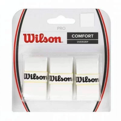 Confezione Da 3 Overgrip Wilson Pro Bianco