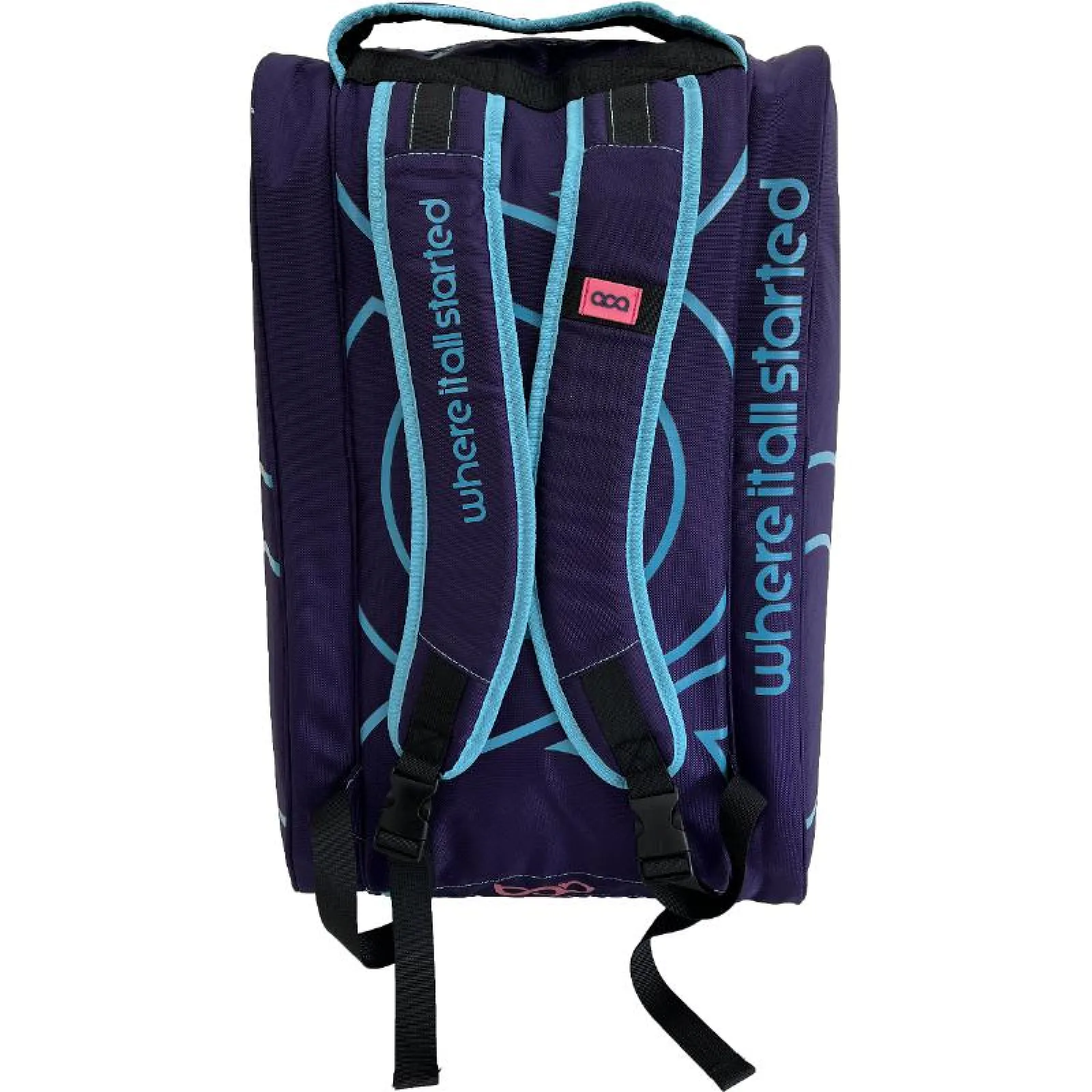 Porta Racchette Aca Pro 2 Blu - immagine 2