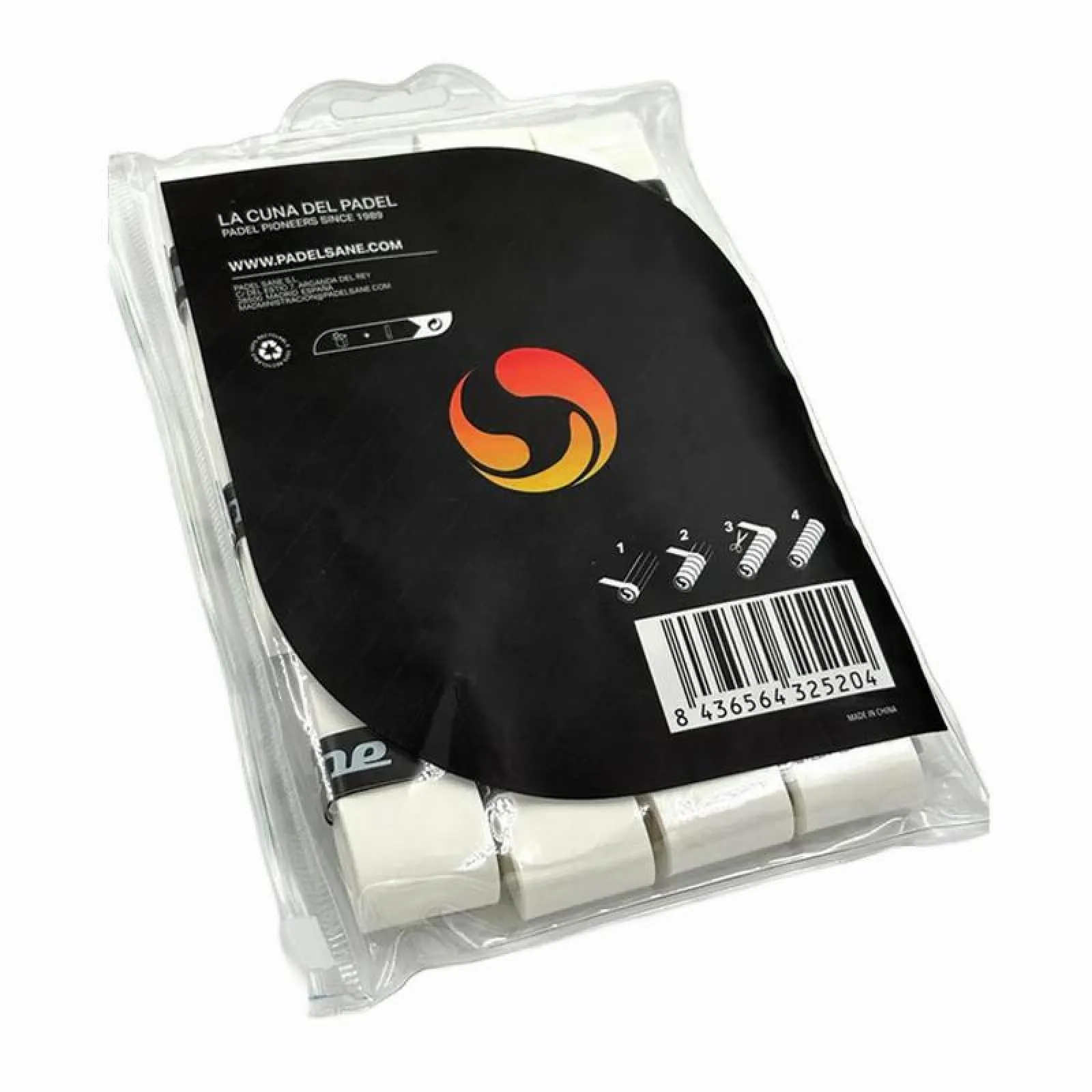 Sane 12 Overgrip Feell Bianco - immagine 3