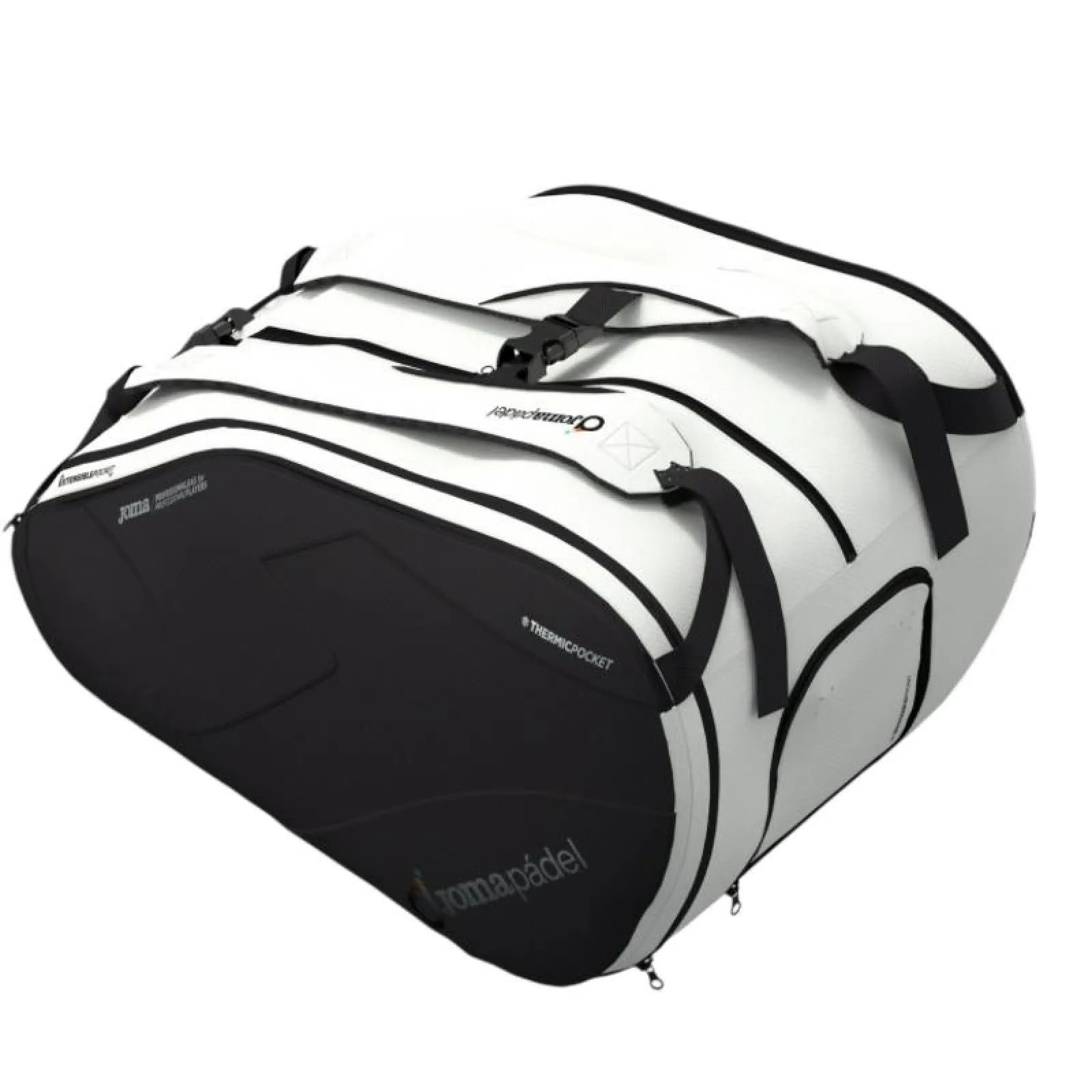 Porta racchette Joma Padel Nero Bianco - immagine 4