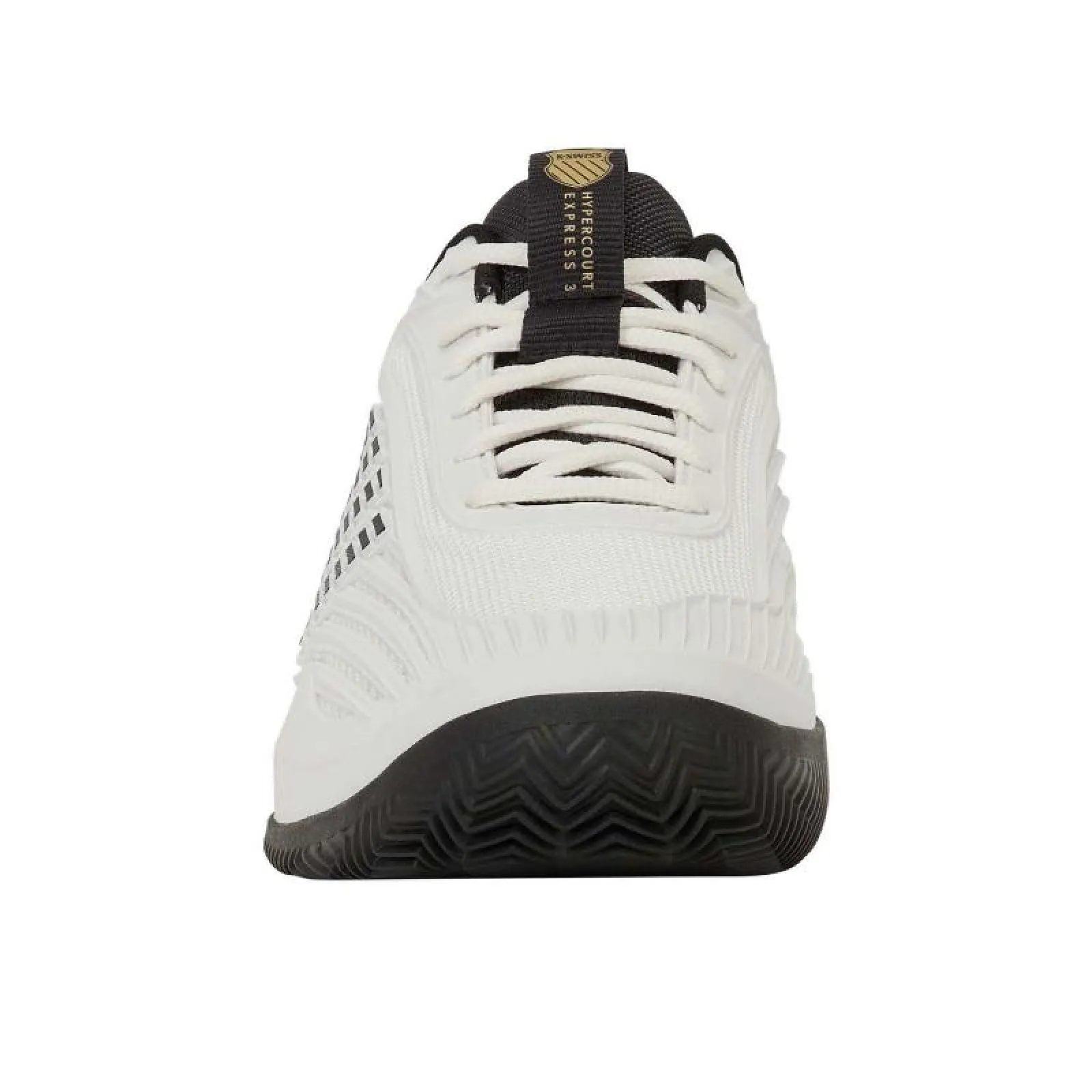 Scarpe Kswiss Hypercourt Express 3 Clay Bianco Oro - immagine 4