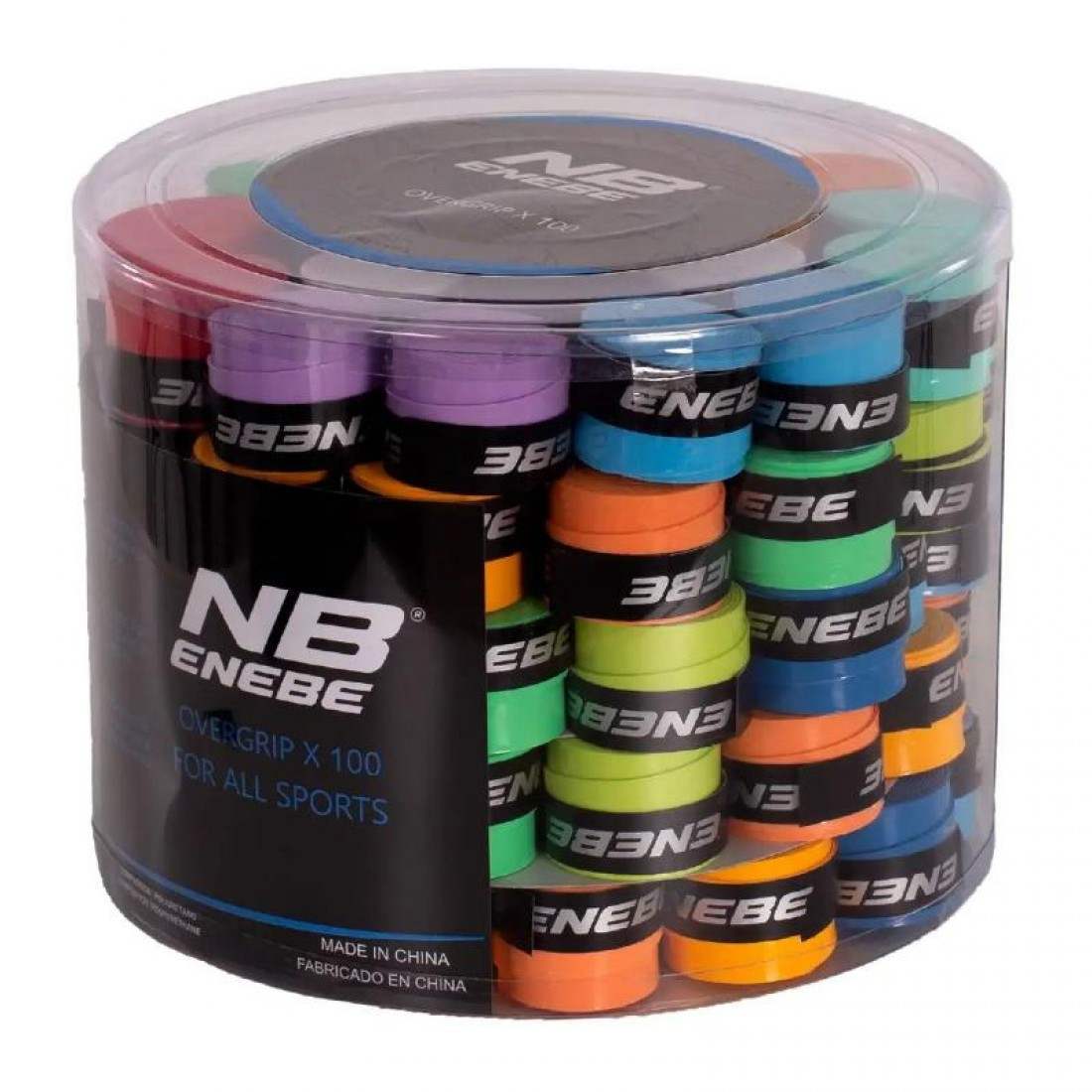 Confezione da 100 Overgrip Enebe Colorati
