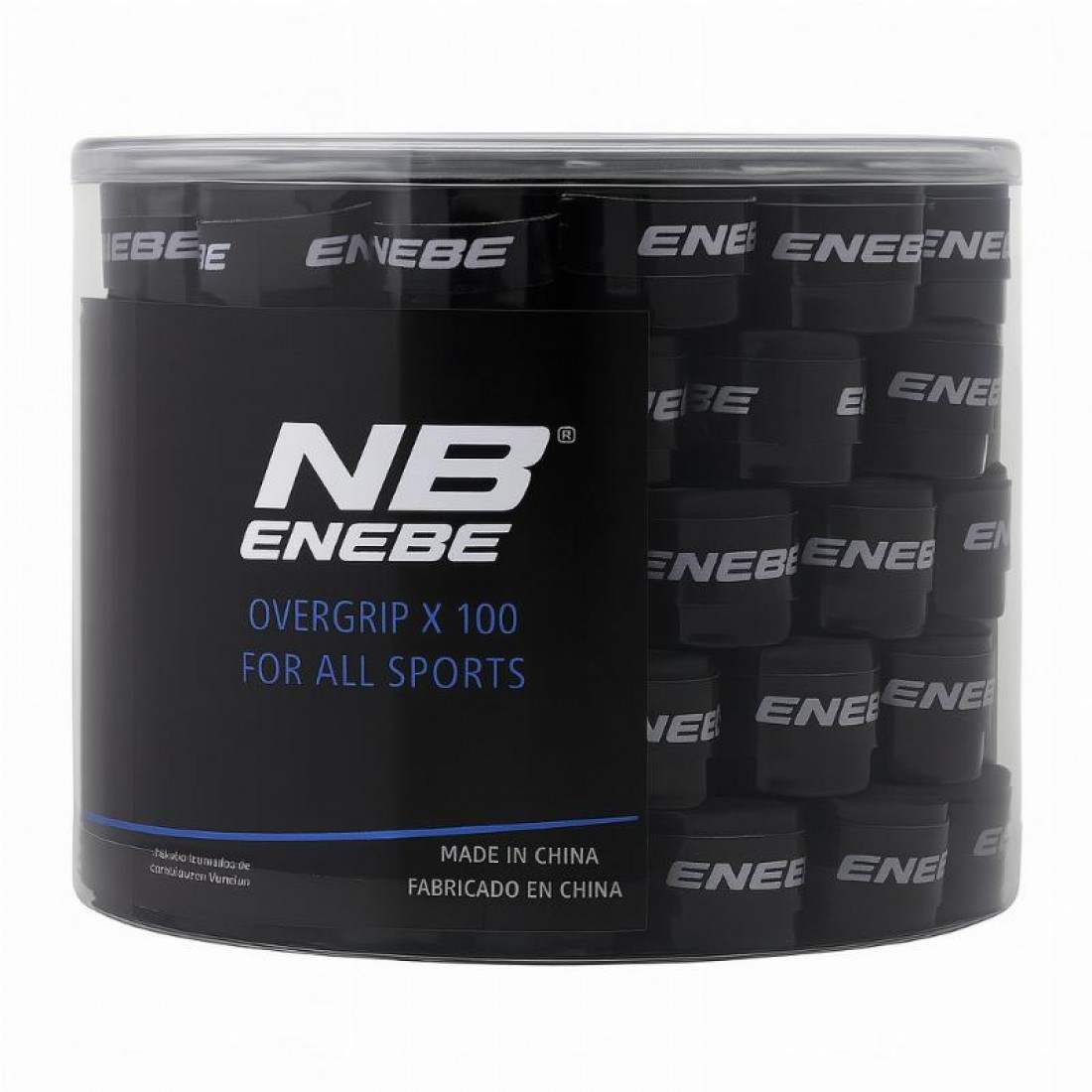 Confezione da 100 Overgrip Enebe Neri