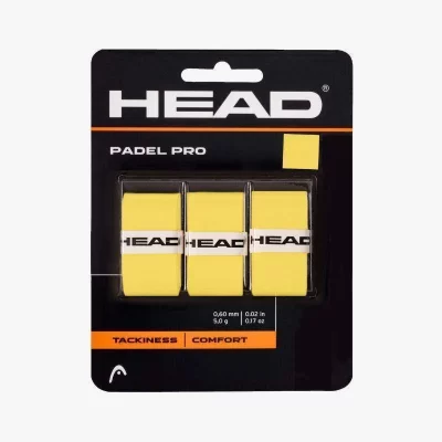 Head 3 Overgrip Padel Pro Gialli