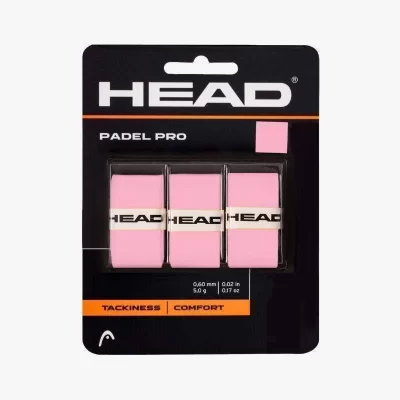 Head 3 Overgrip Padel Pro Rosa