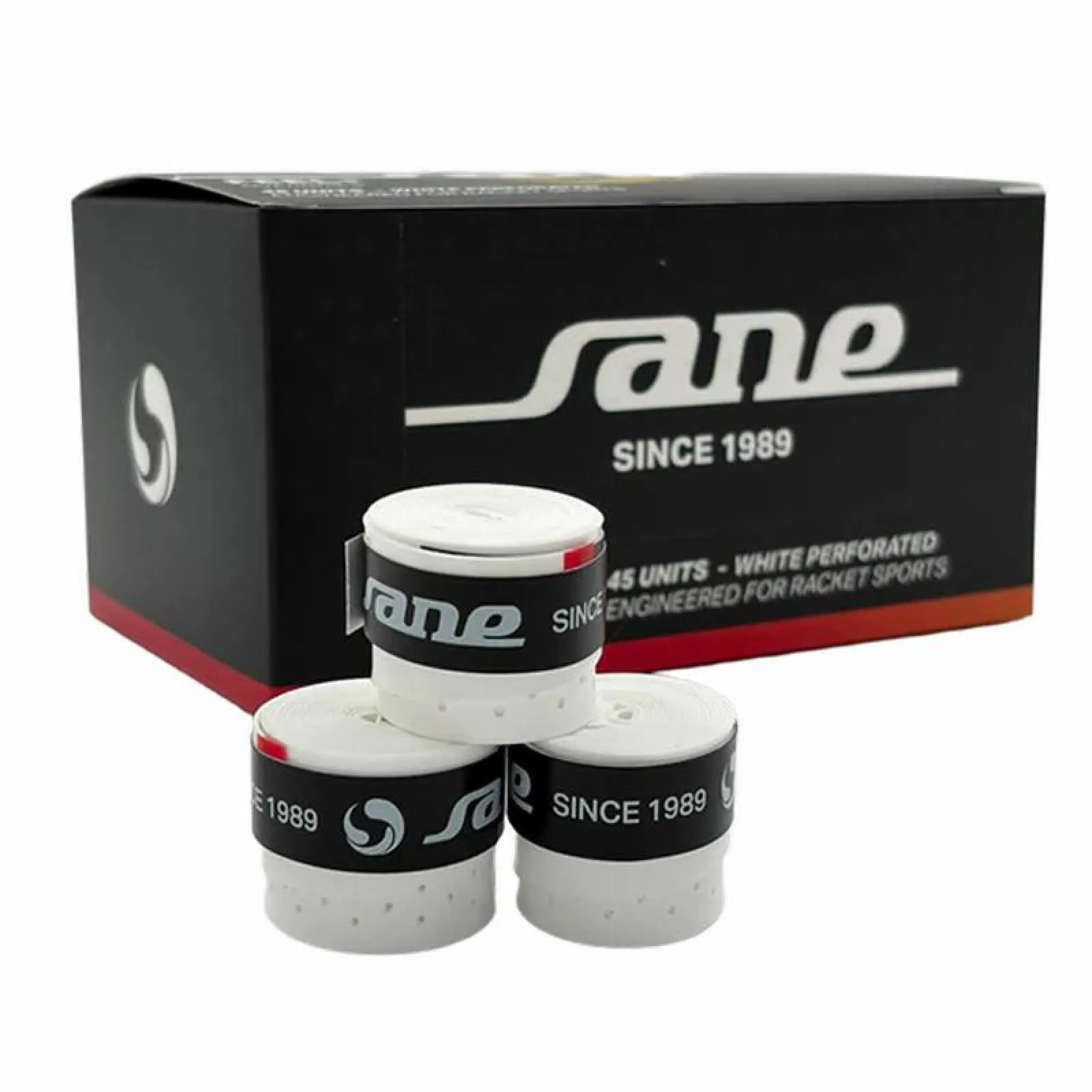 Sane 45 Overgrip Feel Perforati Bianco - immagine 2