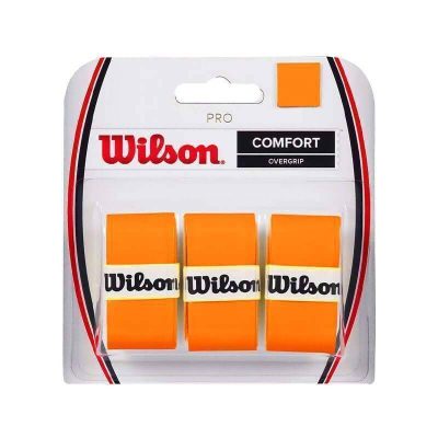 Confezione Da 3 Overgrip Wilson Pro Arancioni
