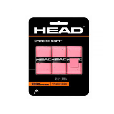 Head 3 Overgrip Xtremesoft Rosa