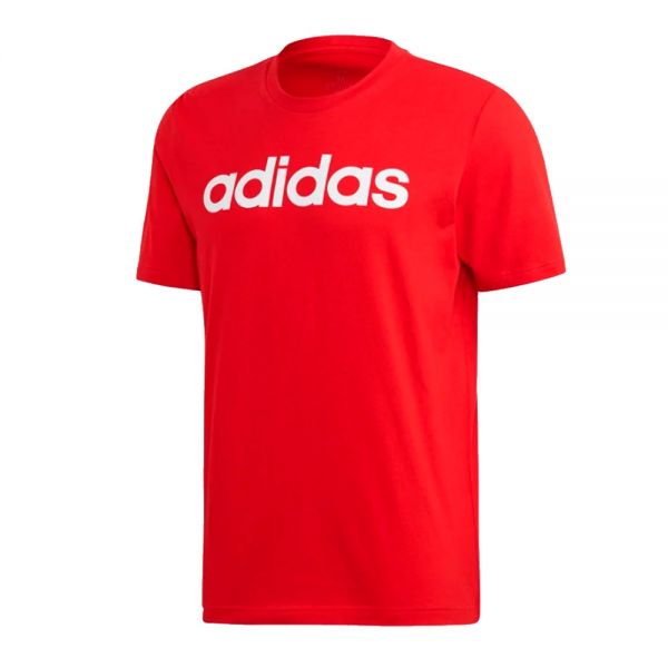 Maglietta Adidas Essential Linear Rossa - Rac Sport Solution
