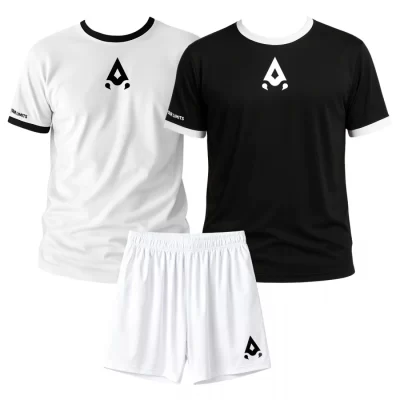 Completo Pack Alacran Wild 2 Magliette + Pantaloncino Bianco