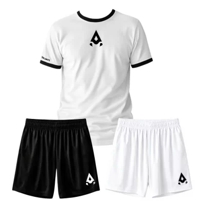 Completo Pack Alacran Wild Maglietta Bianco + 2x Pantaloncino