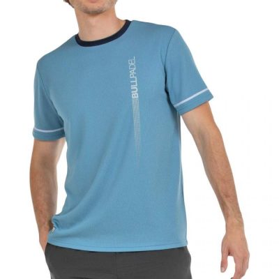 Maglietta Bullpadel Camari Azzurro