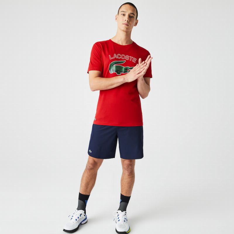 Maglietta Lacoste Sport Rossa - immagine 3
