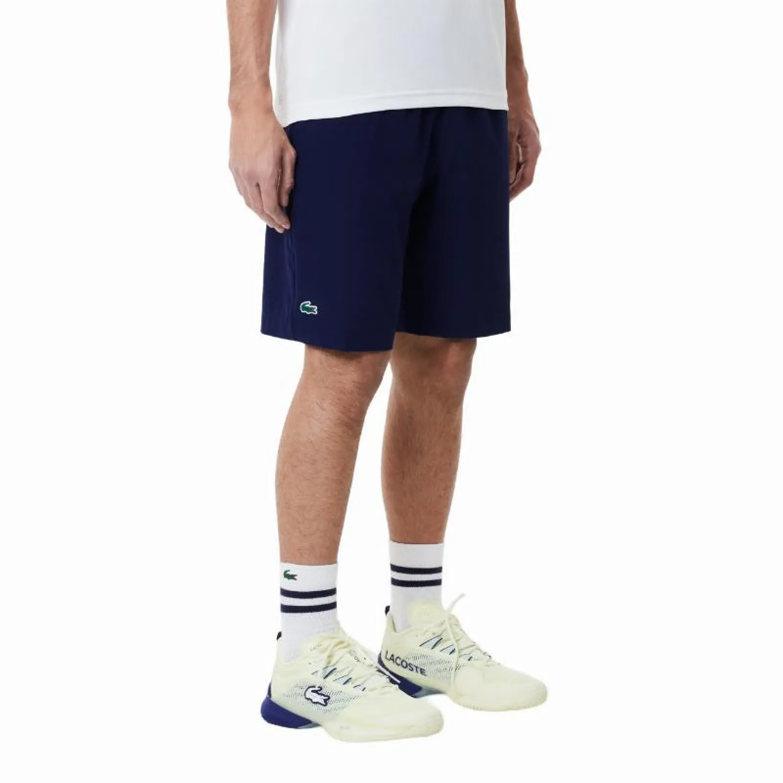 Pantaloncini Lacoste Sport Ultra Dry Blu Marino - immagine 4