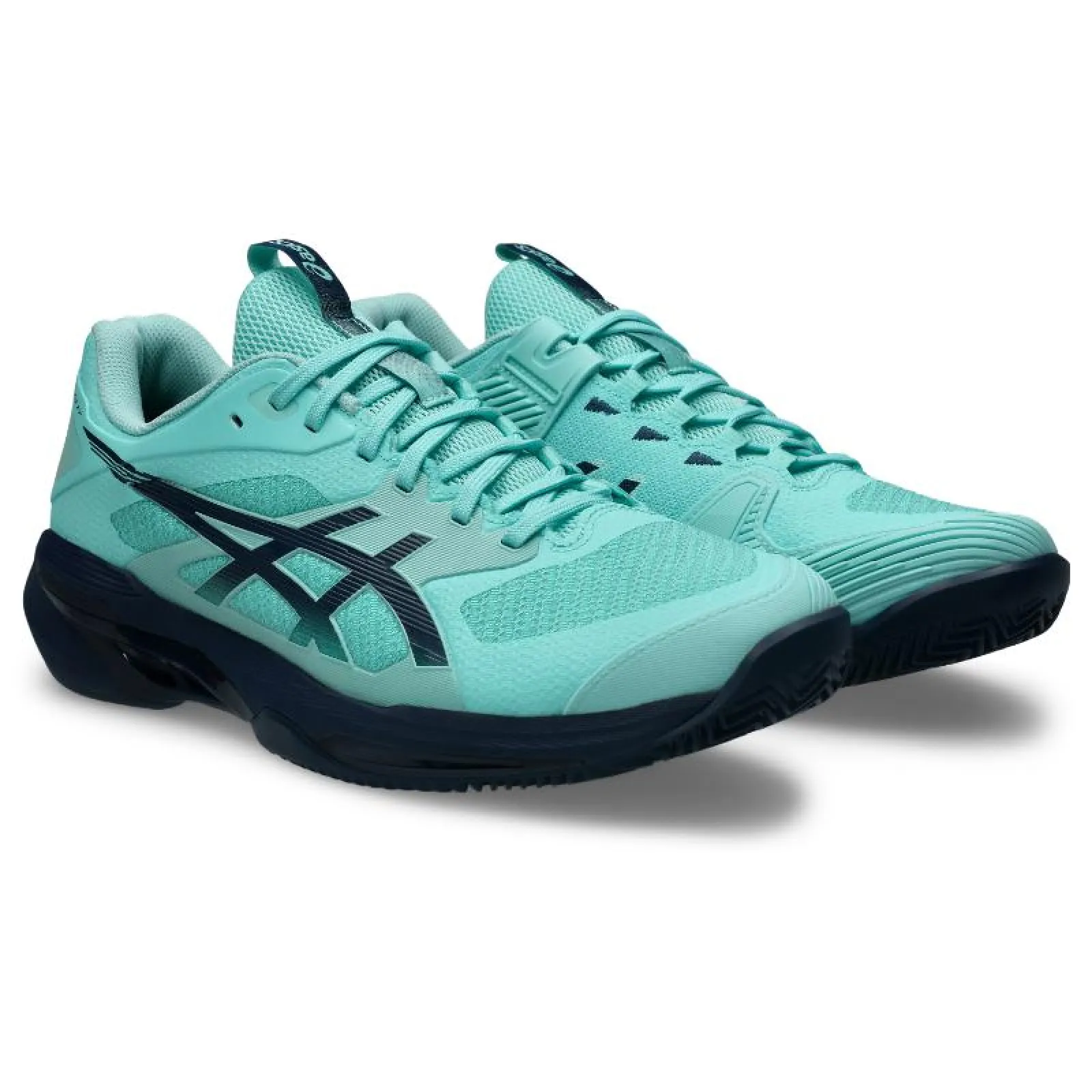 Scarpe Asics Solution Speed FF 4 Clay Blu Menta - immagine 4