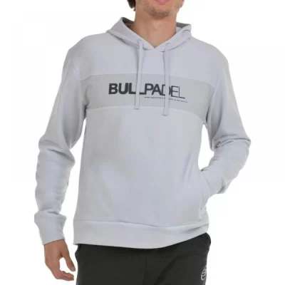 Felpa Bullpadel Bana Grigio Perla