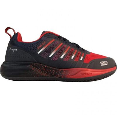 Scarpe Kswiss Sanyo Ultra Court Padel Nero Rosso