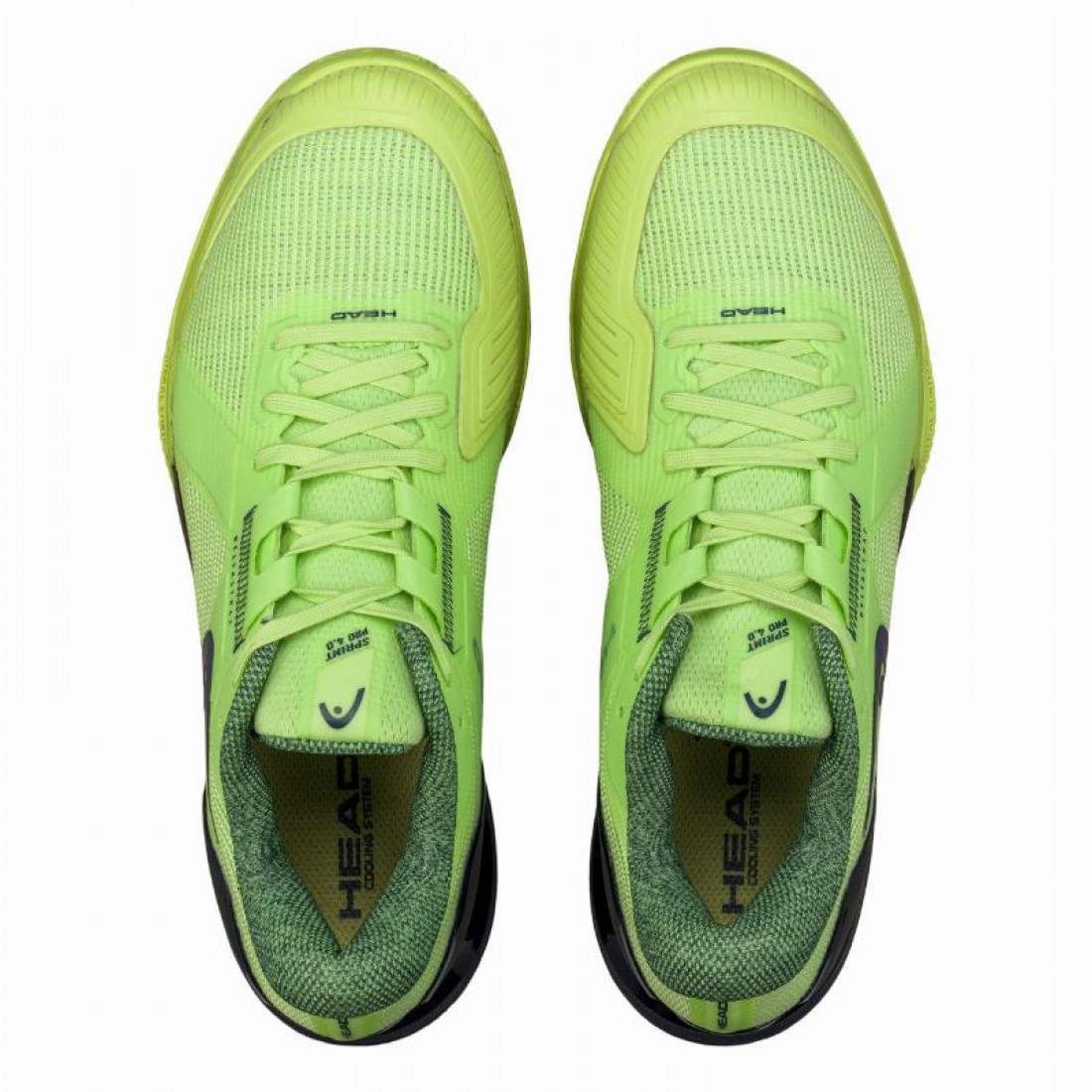 Scarpe Head Sprint Pro 4.0 Clay Lime - immagine 5