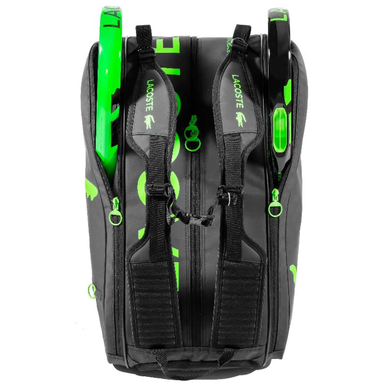 Porta Racchette Lacoste L Nero - immagine 2