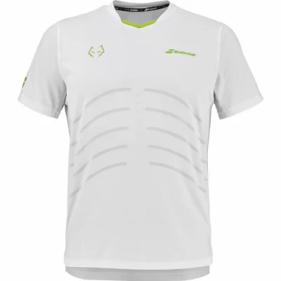 Maglietta Babolat Crew Neck Tee Replica Lebron Bianco