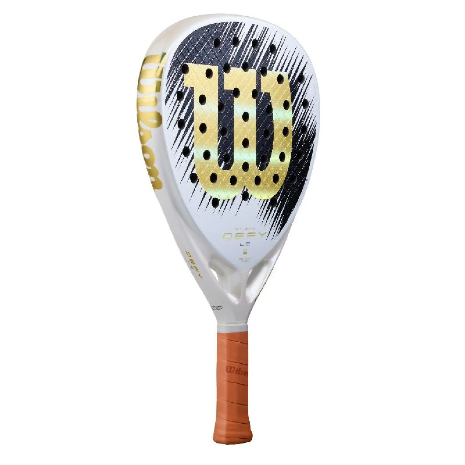 Wilson Defy LS V1 SE Bianco Oro - immagine 2