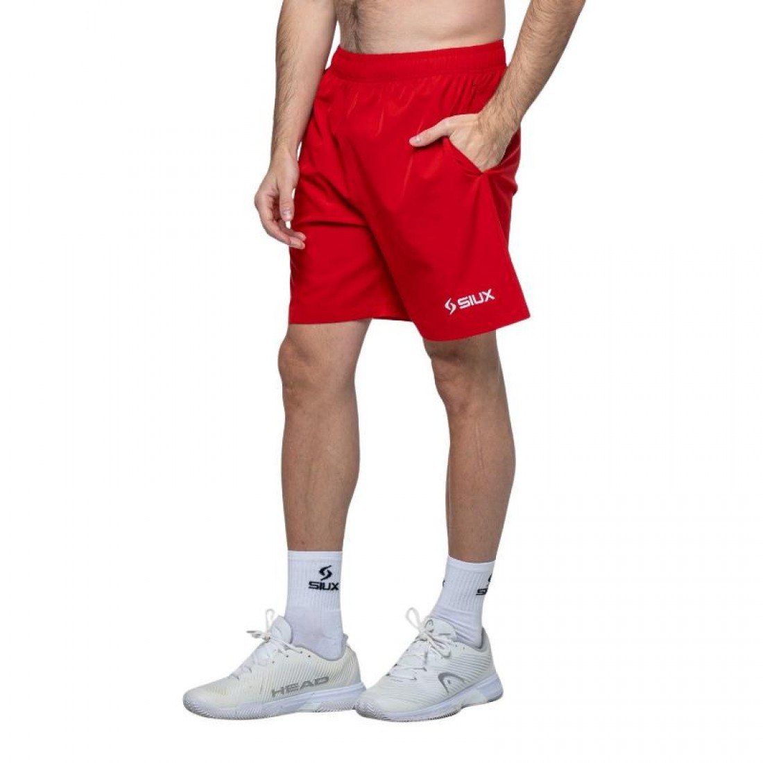 Pantaloncini Siux Match 26 Rosso - immagine 4