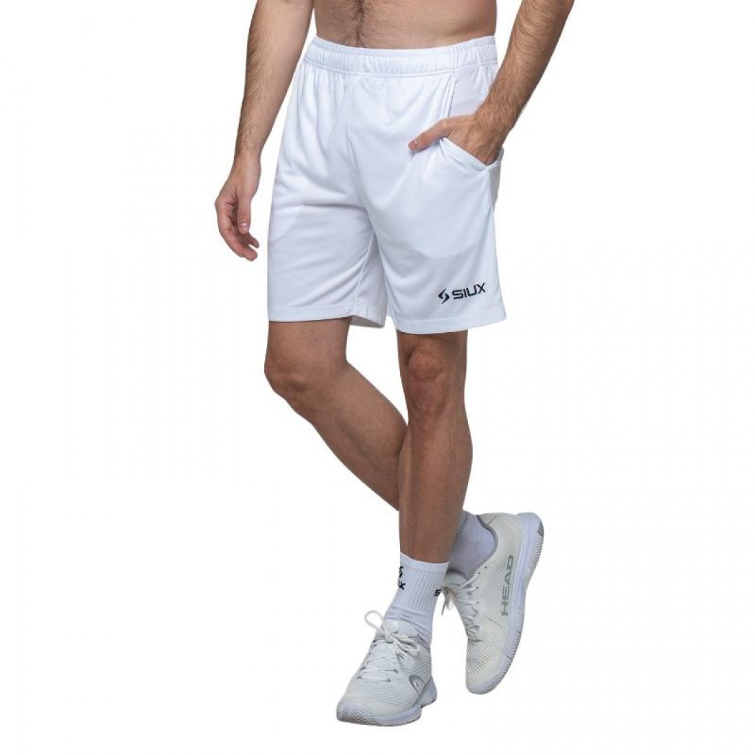 Pantaloncini Siux Club 26 Bianco - immagine 4