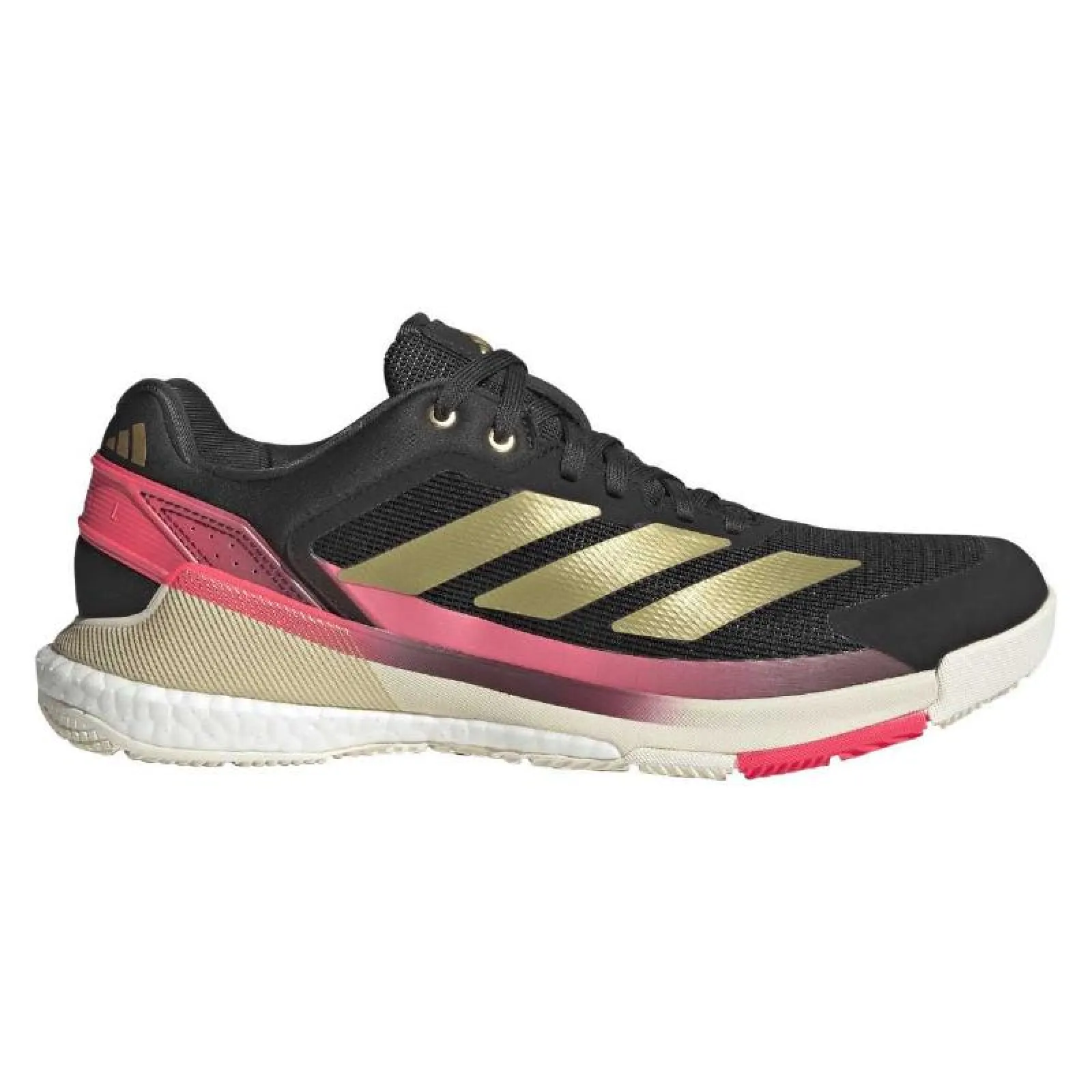Scarpe Adidas Crazyquick Boost Padel Nero Oro Rosa