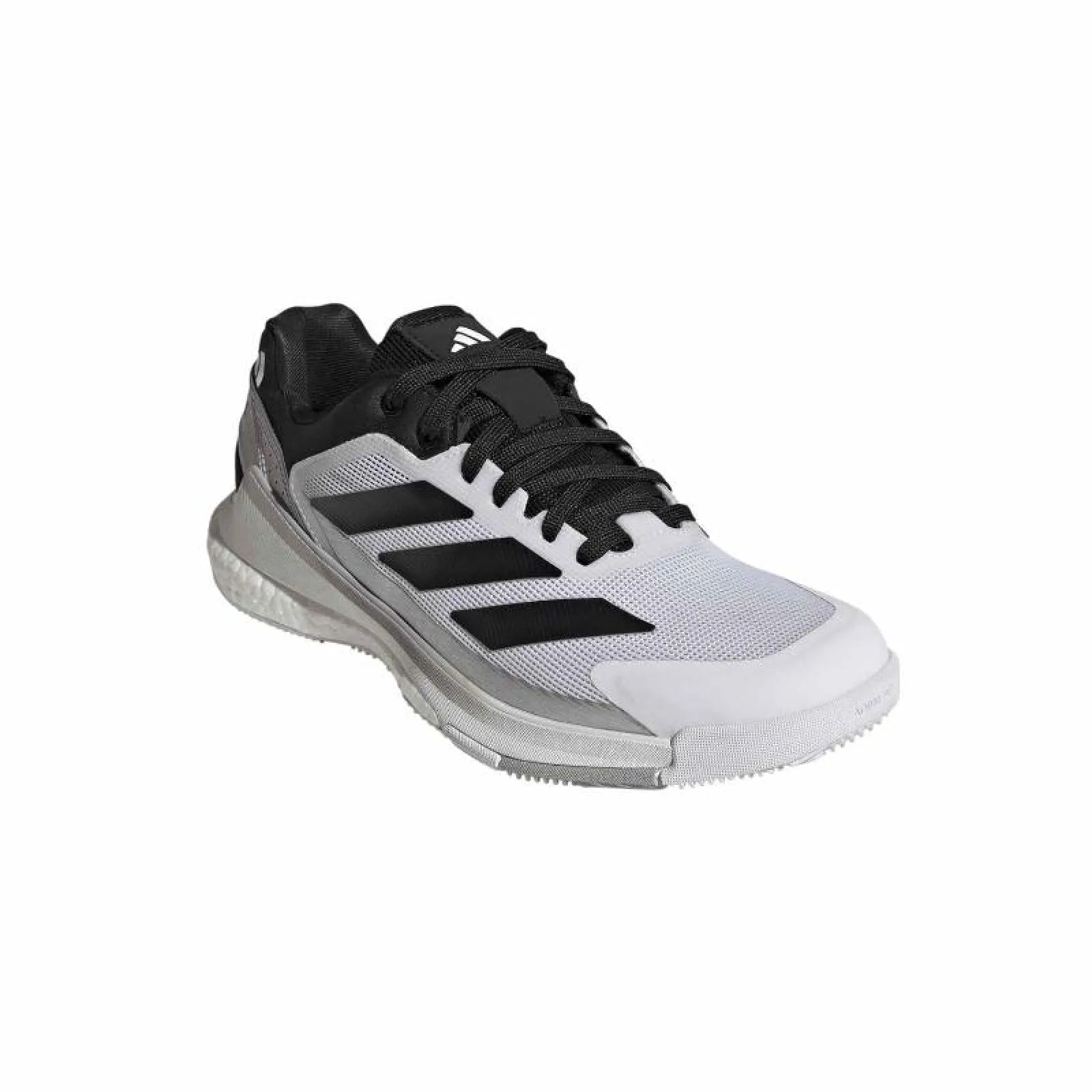 Scarpe Adidas Crazyquick Boost Padel Bianco Nero Argento - immagine 4