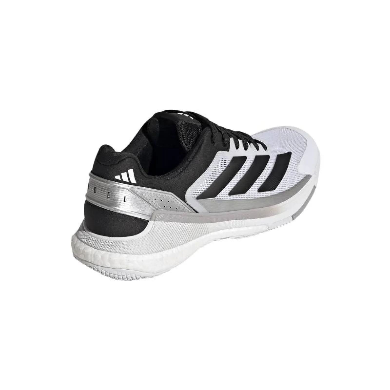 Scarpe Adidas Crazyquick Boost Padel Bianco Nero Argento - immagine 5