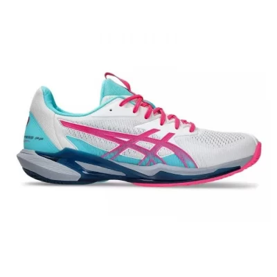 Scarpe Asics Solution Speed FF 3 Padel Bianco Rosa
