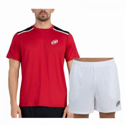 Completo Bullpadel Adventure Performance Rosso Bianco
