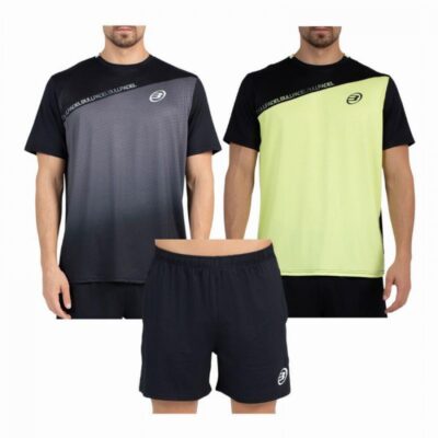 Completo Bullpadel Summit Performance Nero + Maglietta