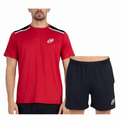 Completo Bullpadel Adventure Performance Rosso Nero