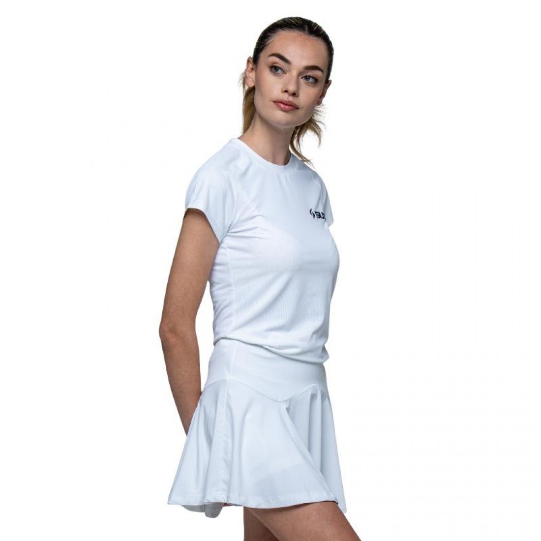 Maglietta Siux Match 26 Bianco Donna - immagine 3