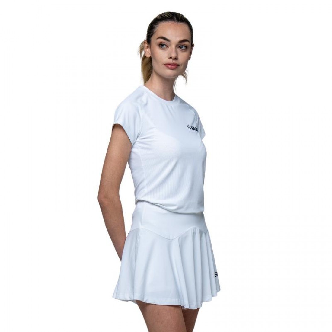 Maglietta Siux Match 26 Bianco Donna - immagine 5