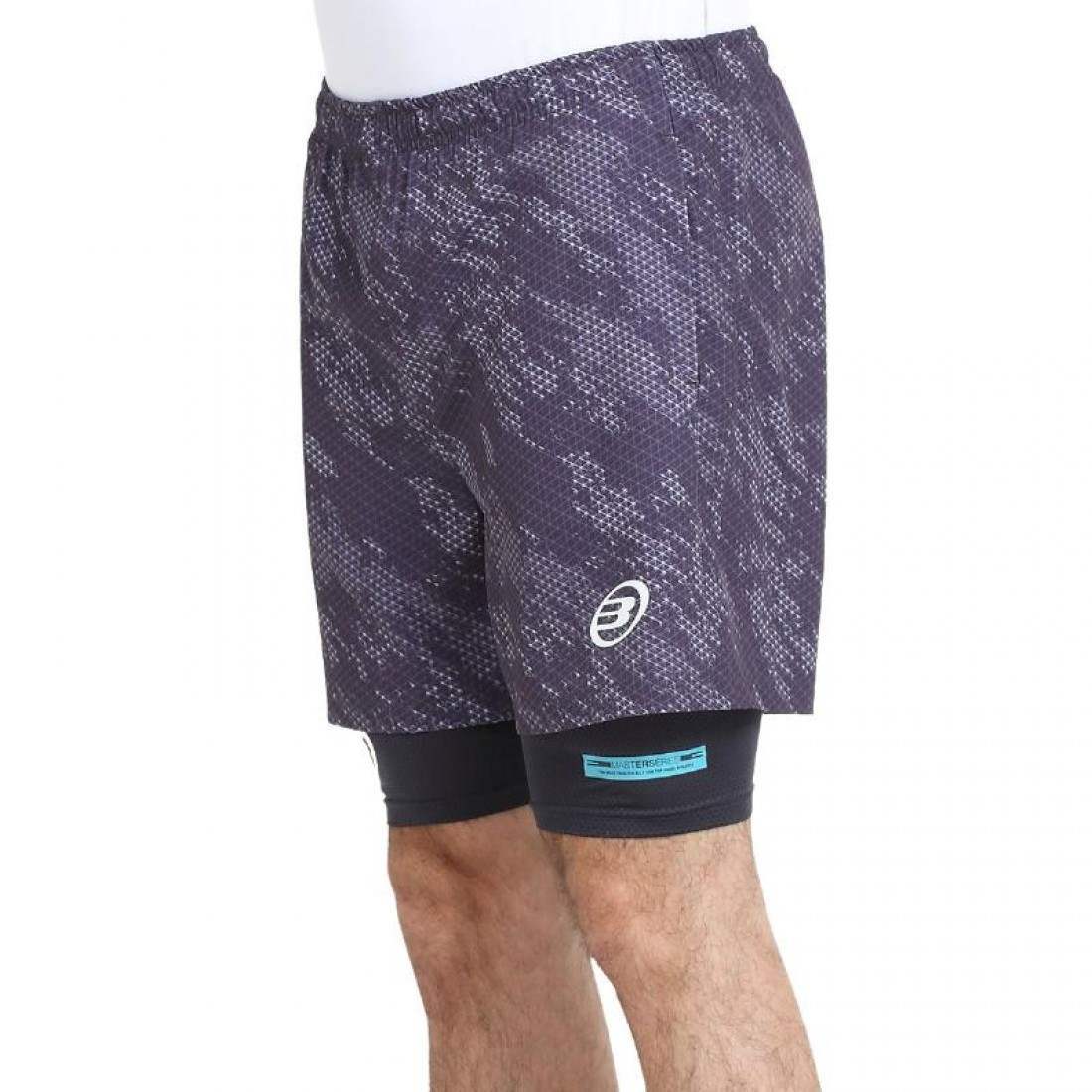 Pantaloncini Bullpadel Malpi Carbone - immagine 3