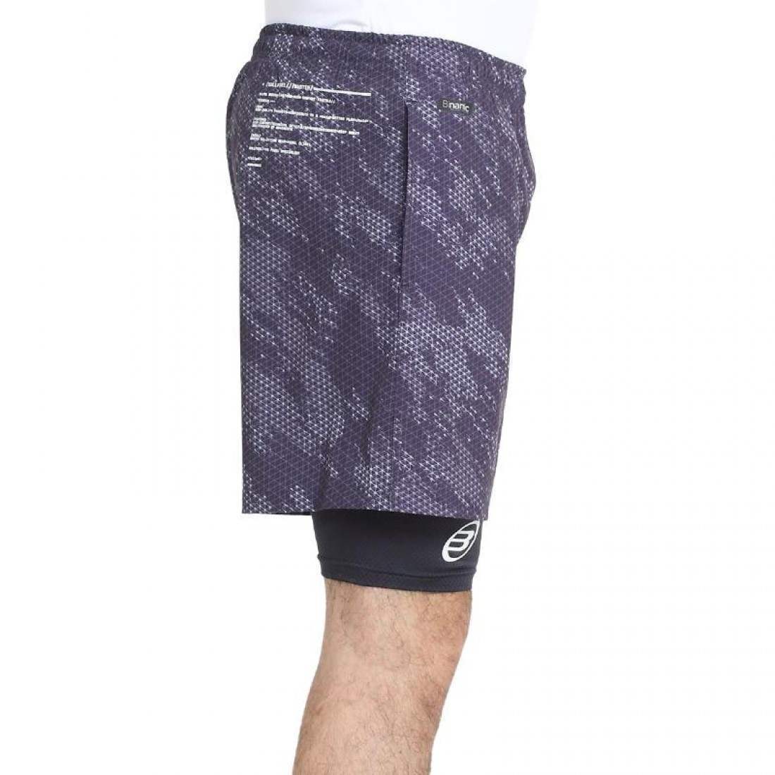 Pantaloncini Bullpadel Malpi Carbone - immagine 4