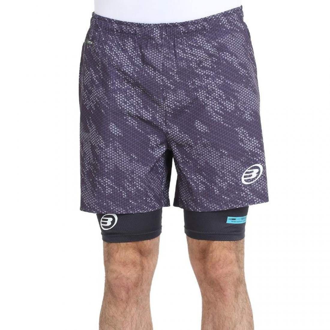 Pantaloncini Bullpadel Malpi Carbone