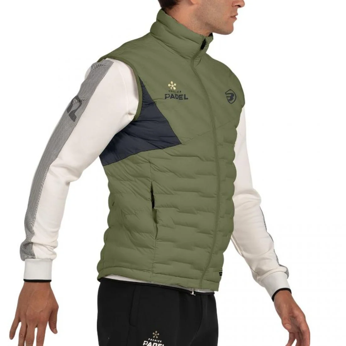 Gilet Bullpadel Premier Padel Primo Kaki - immagine 4